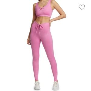 Year Of Ours Gloss Pink Football Legging
